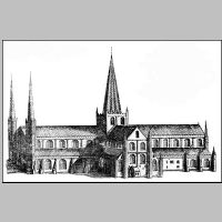 18th Century drawing of Ripon Cathedral with spires, on skyscrypernews.jpg
